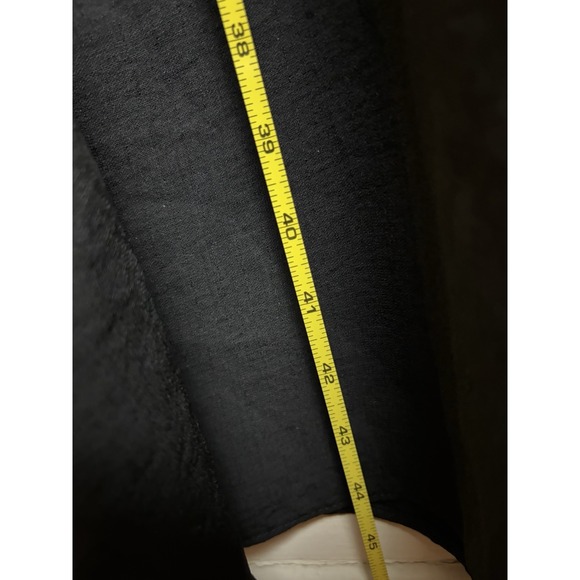 Claude Tulum Black Flowy Tie Strap Bias Cut Maxi Dress Size Small - Picture 4 of 5